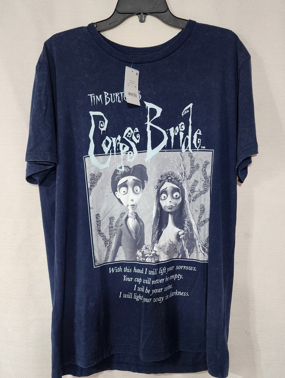 The corpse bride men's large shirt